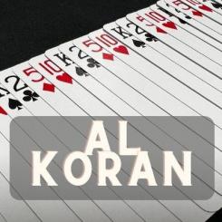 Jeu de cartes Al Koran (rouge