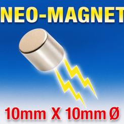 Aimant pour corde 10 x 10 mm