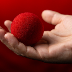 Balle &eacute;ponge rouge 2" (unit&eacute;)