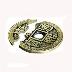 Pi&egrave;ce Chinoise Mordue (1/2 dollar)