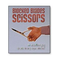 Ciseaux lames bloqu&eacute;es