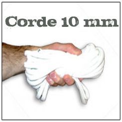Corde Blanche 10 mm (prix au m&egrave;tre)