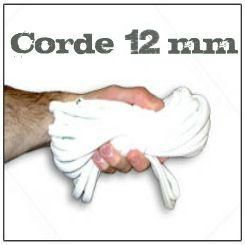 Corde Blanche 12 mm (prix au m&egrave;tre)