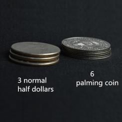 Pi&egrave;ce Demi Dollars manipulation (unit&eacute;)