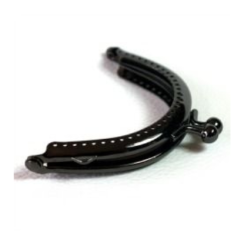 Fermoir Rond Noir