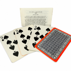 Flying color cards