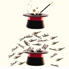 Fontaine &agrave; billets