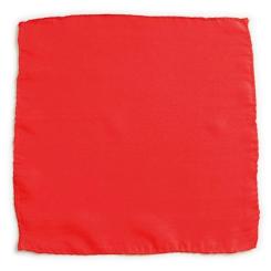 Foulard en soie 20x20 cm (rouge)