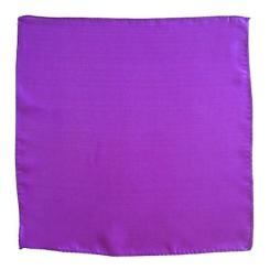 Foulard en soie 30x30 cm (violet)