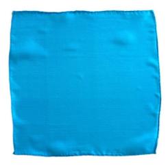 Foulard en soie 90x90 cm (turquoise)