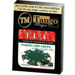 Jeton de poker TUC vert