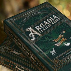 Jeu de cartes Arcadia vert