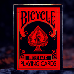 Jeu de cartes Bicycle Reverse Rouge