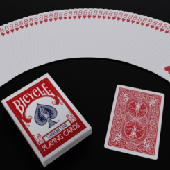 Jeu de cartes Bicycle Supreme Line &agrave; forcer rouge