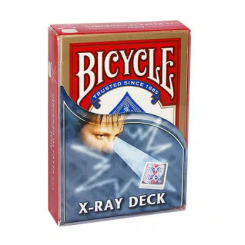 Jeu de cartes Bicycle X-Ray (rouge)