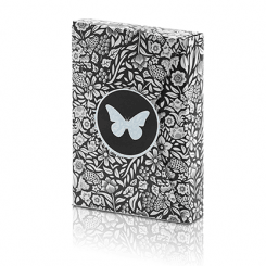 Jeu de cartes Butterfly black and white