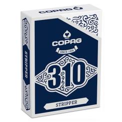 Jeu de cartes Copag Biseaut&eacute; (bleu)
