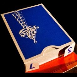 Jeu de cartes Fulton Casino Bleu