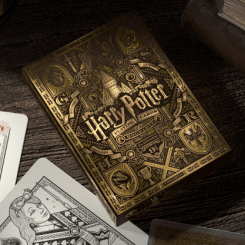 Jeu de cartes Harry Potter - Poufsoufle (jaune)