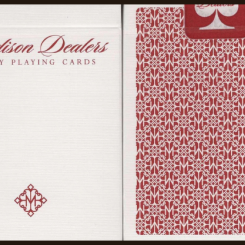 Jeu de cartes Madison Dealers Rouge