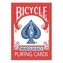 Jeu de cartes Mandolin rouge