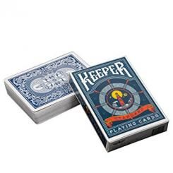 Jeu de cartes Keeper bleu