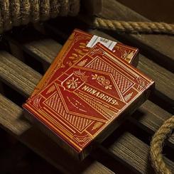 Jeu de cartes Monarch rouge