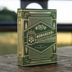 Jeu de cartes Monarch vert