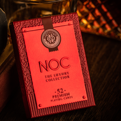 Jeu de cartes NOC The Luxury Collection Rouge