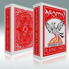 Jeu de cartes Phoenix rouge