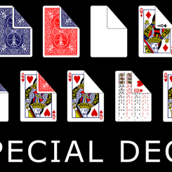 Jeu de cartes Special Deck (rouge)