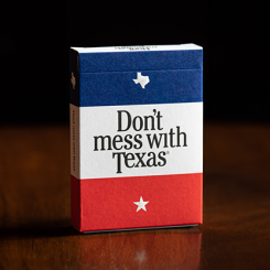 Jeux de cartes Don't Mess With Texas