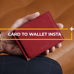 Quiver Modern Card To Wallet Insta (rouge)
