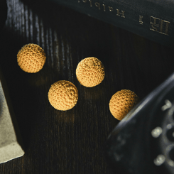 Muscades crochet TCC jaune