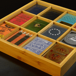 Pr&eacute;sentoir Bamboo (12 jeux de cartes)